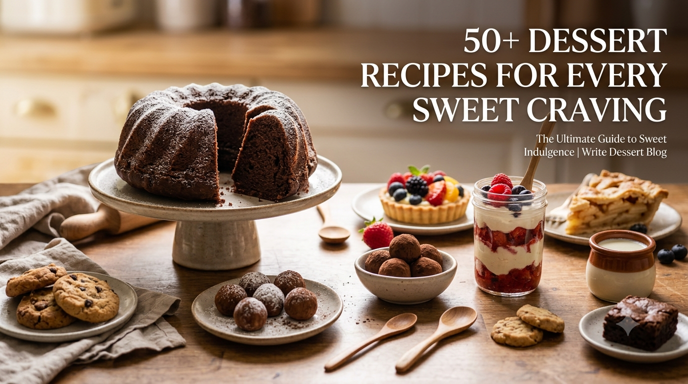 50+ Dessert Recipes for Every Sweet Craving